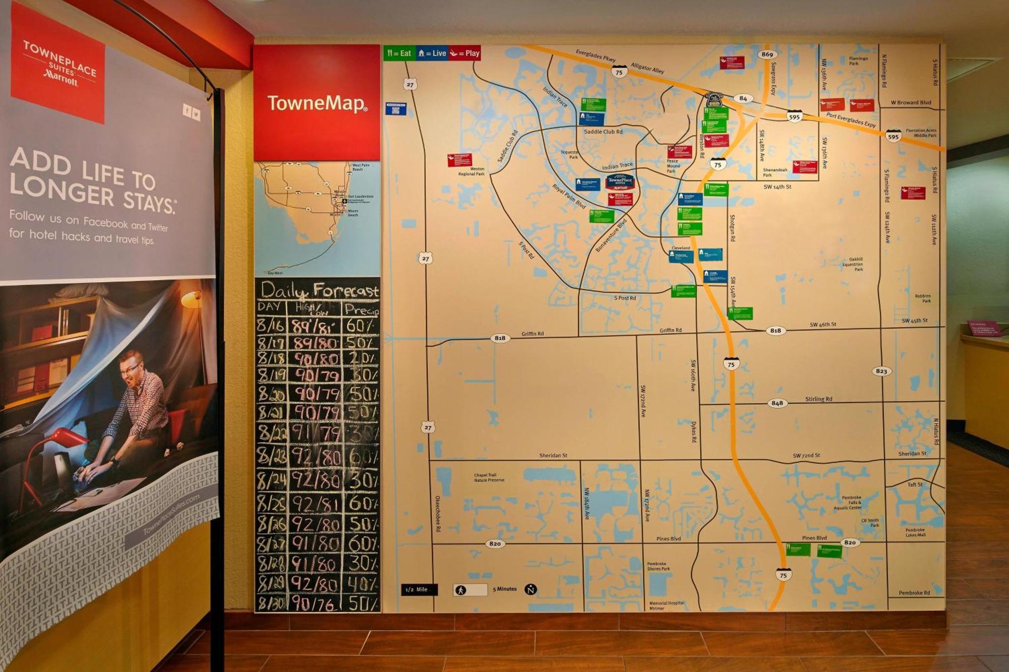 Towneplace Suites By Marriott Fort Lauderdale Weston Luaran gambar